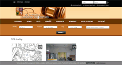 Desktop Screenshot of drazby.exekucecv.cz
